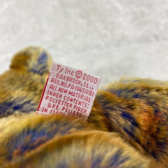 Vintage 2000 Clubby III 12" Ty Beanie Baby Buddy Bear - Picture 7 of 9